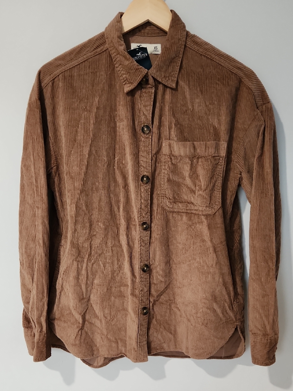 Corduroy NWT Hollister Button Up